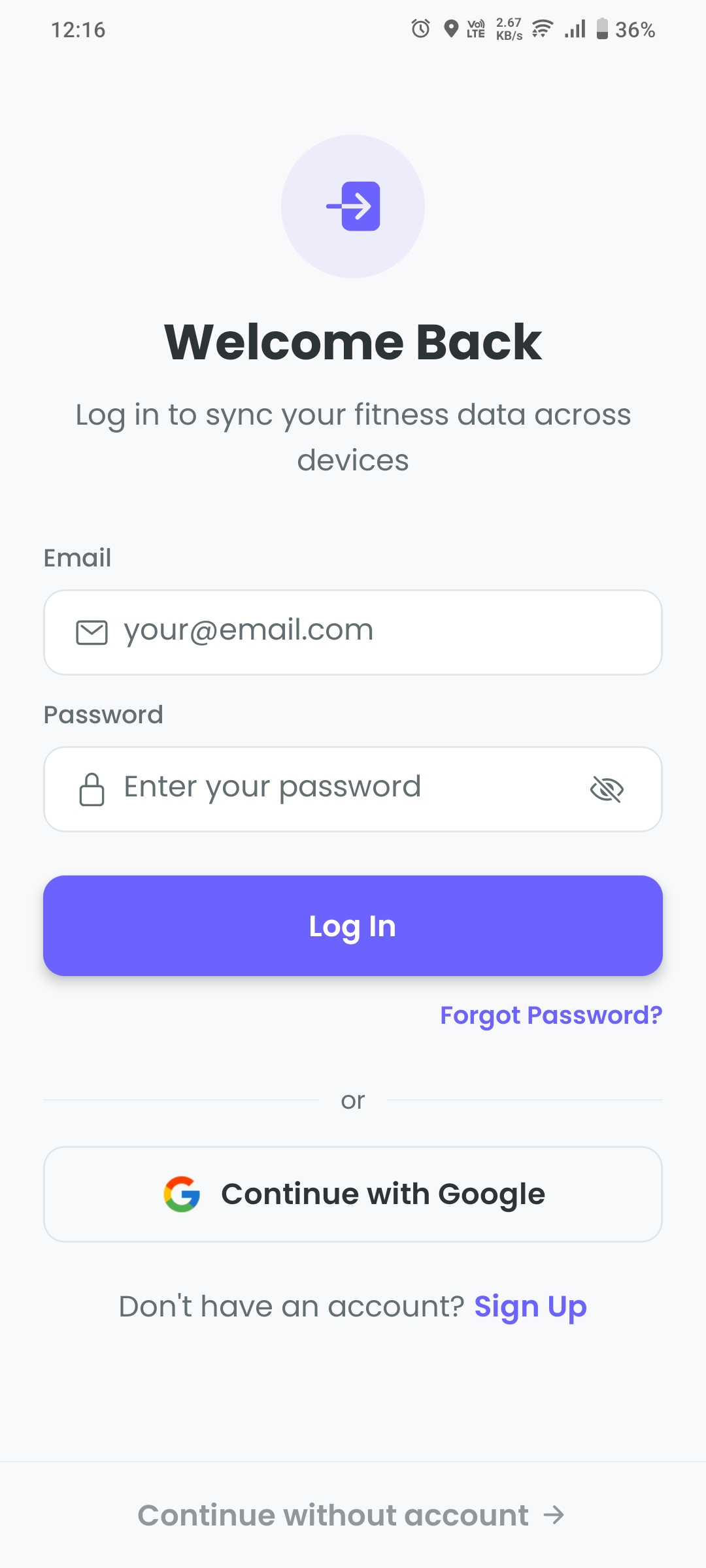 Login
